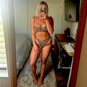 Monday Swimwear Animal Print Argentina Bikini Bottom